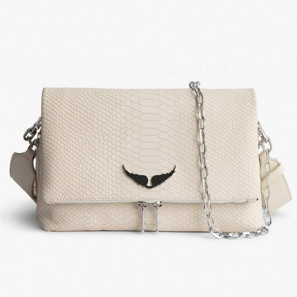 ZADIG & VOLTAIRE Rocky Soft Savage Bag in color Flash